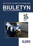 Bulletin of the Institute of Welding 3/2023